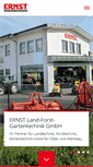 Mobile Screenshot of ernst-landmaschinen.de